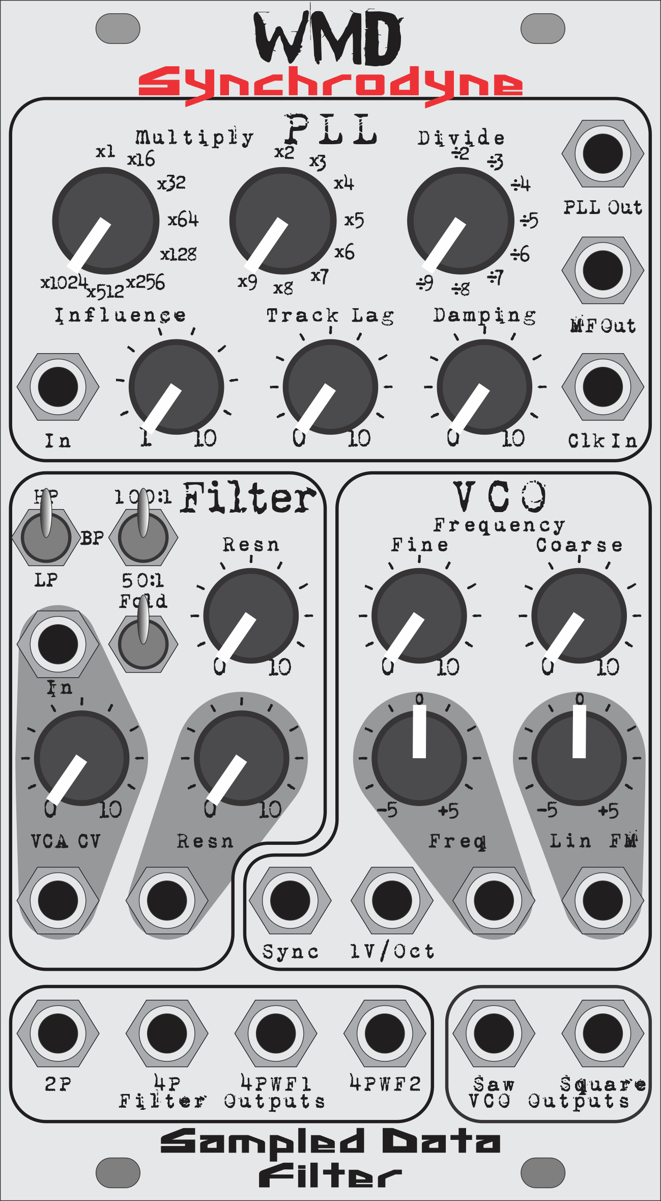 New video featuring Pedro Eustache and the WMD Synchrodyne