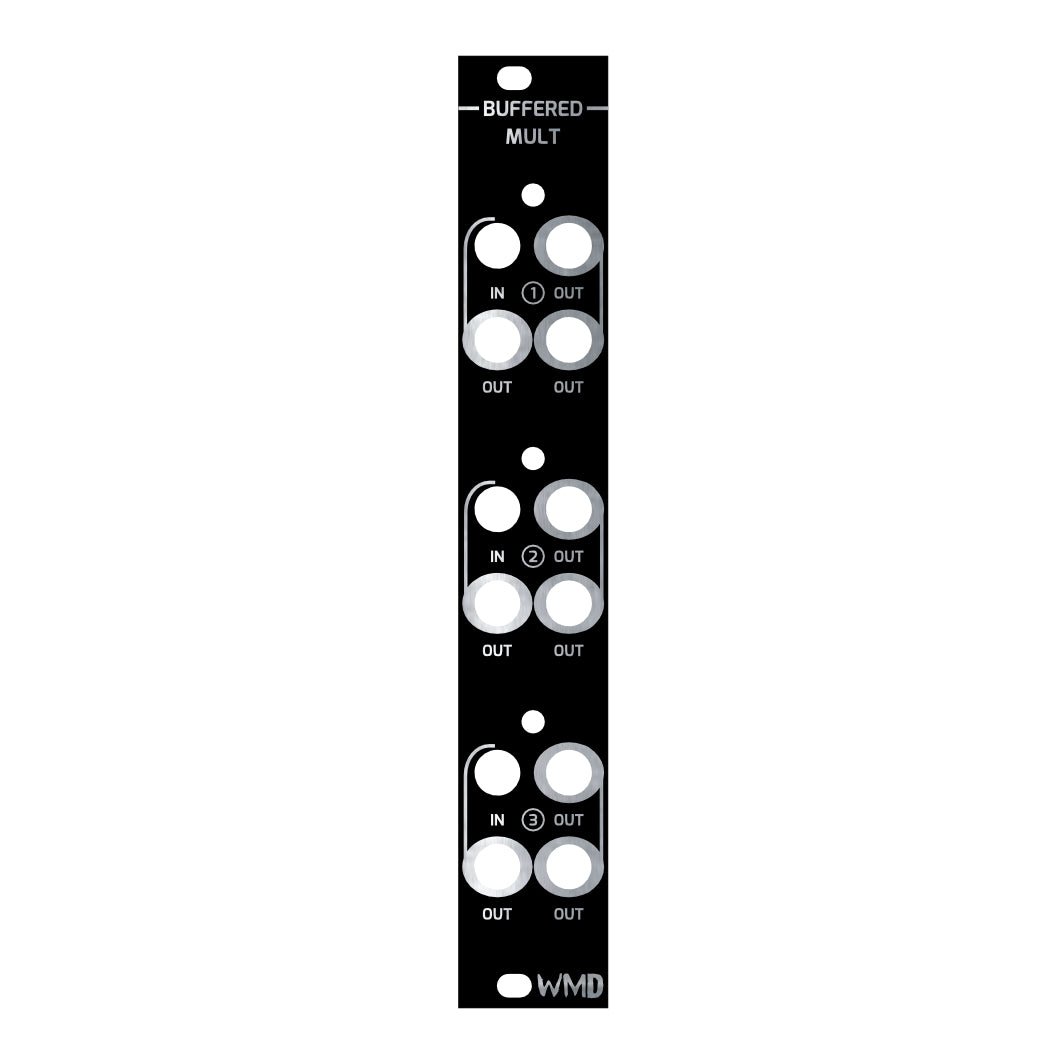 WMD - Modular Accessory - Black Panels for WMD Modules - WMD - Buffered Mult - accessory -