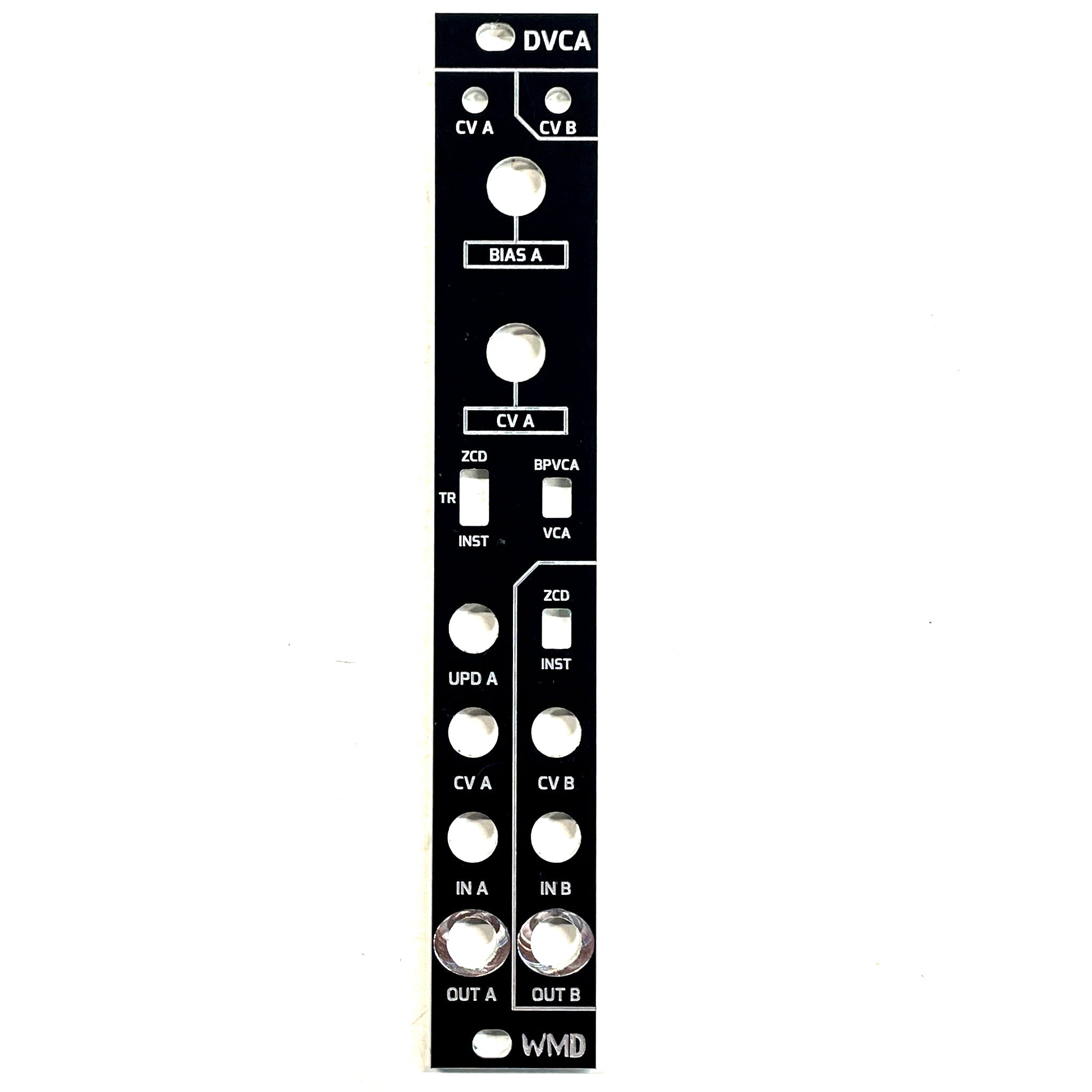 WMD - Modular Accessory - Black Panels for WMD Modules - WMD - Digital VCA MKII - accessory - -