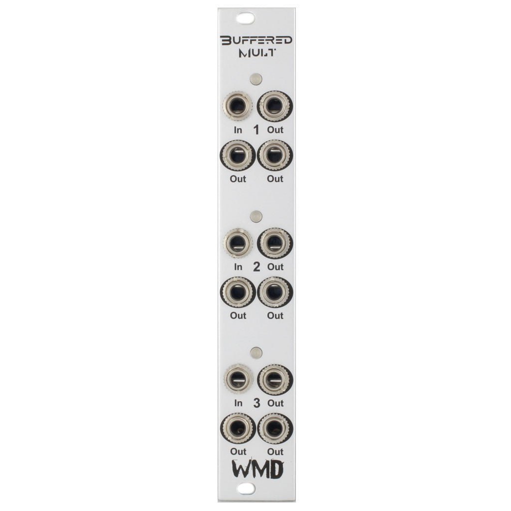 WMD - Module - Buffered Mult - WMD - Silver Panel Style 1 - eurorack - utility -