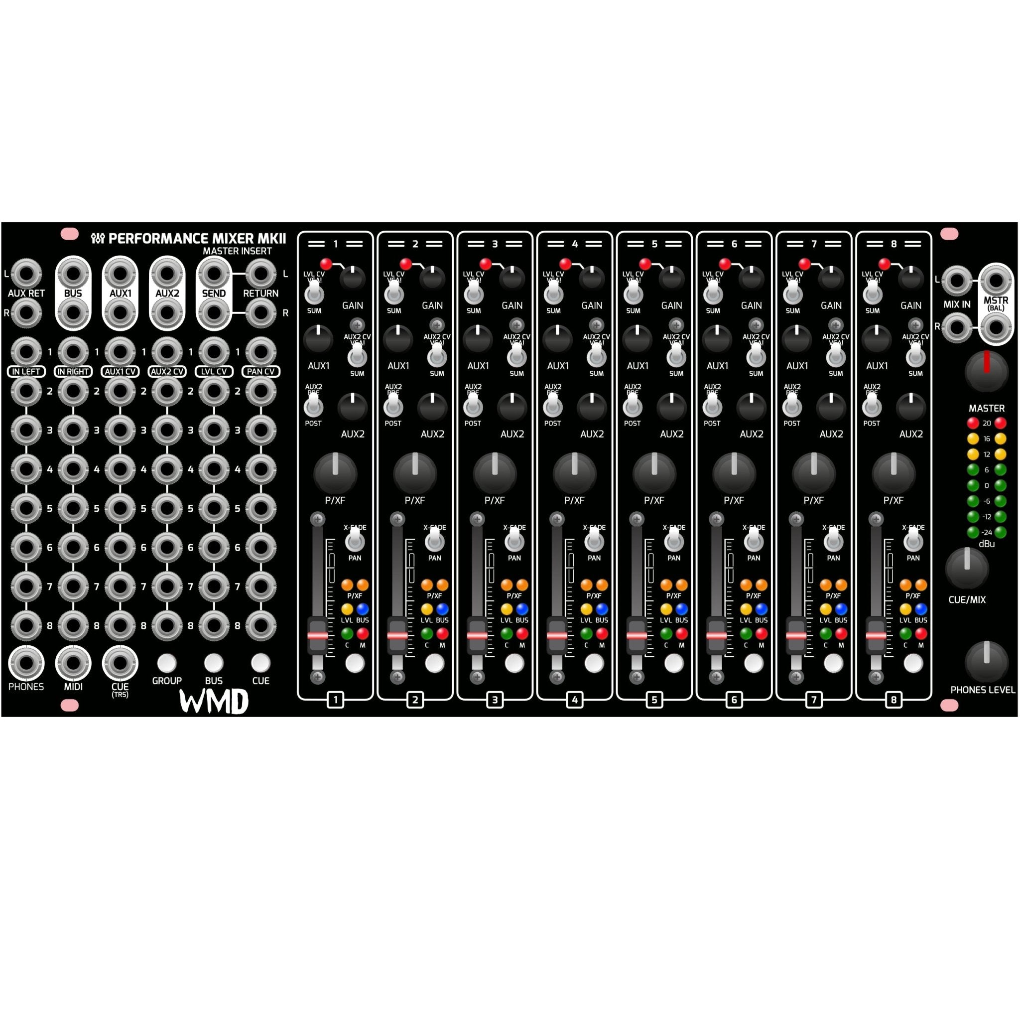 WMD - Module - Performance Mixer MKII - WMD - eurorack - mixer - performance