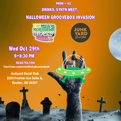 Halloween Groovebox Invasion – Wed Oct 29 at Junkyard Social Club