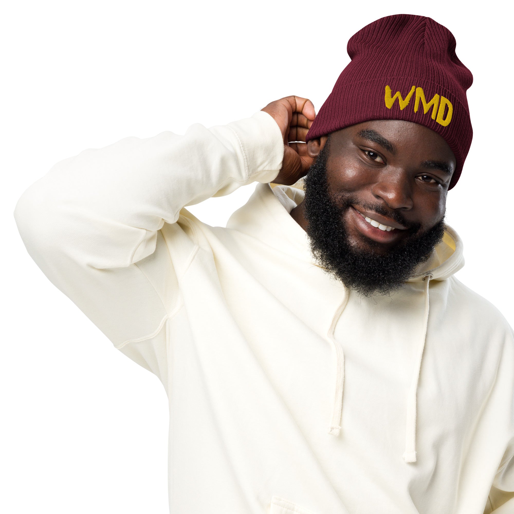 WMD - Beanie - Burgundy WMD Logo Beanie - WMD - logo - -