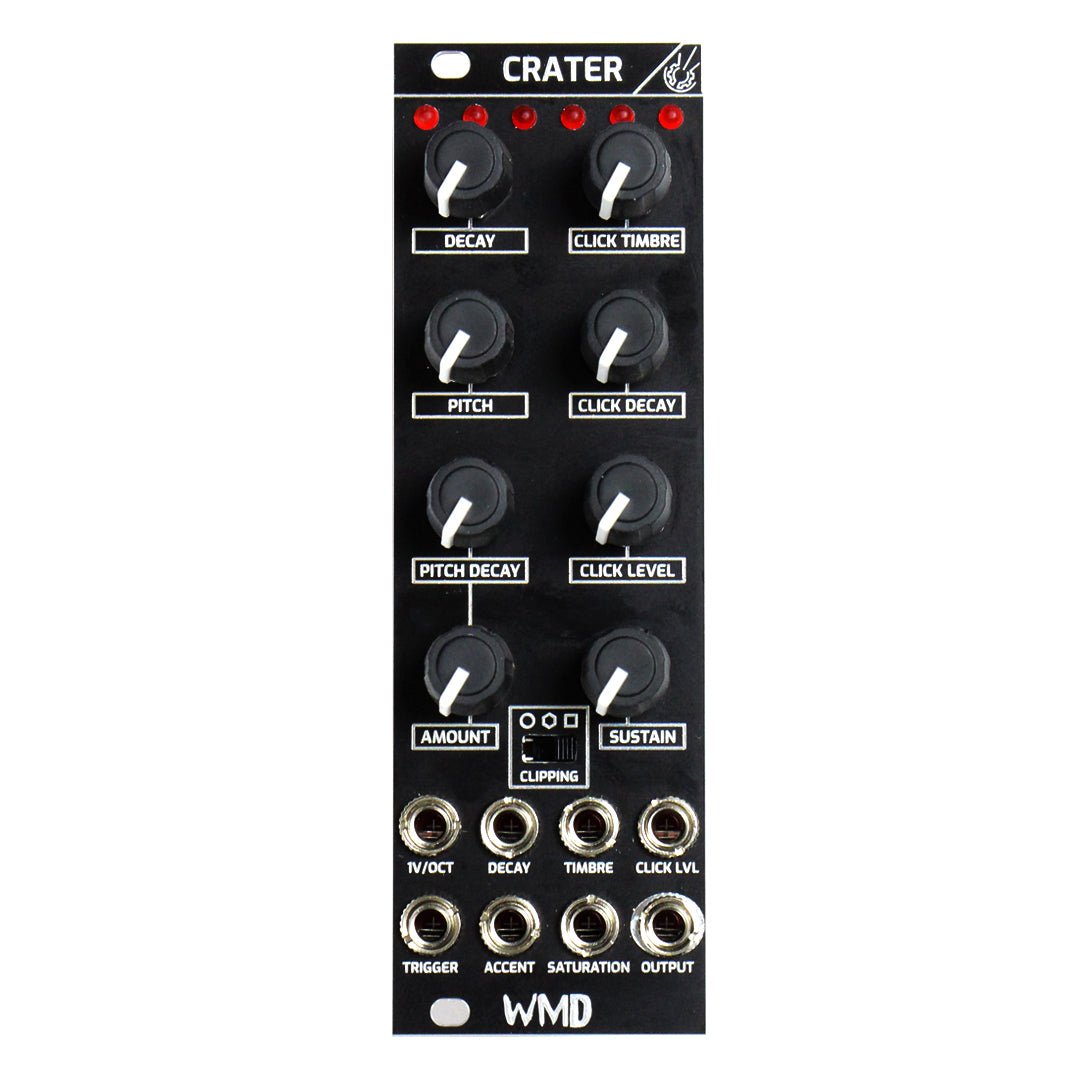 WMD - Module - Crater - WMD - eurorack - percussion -