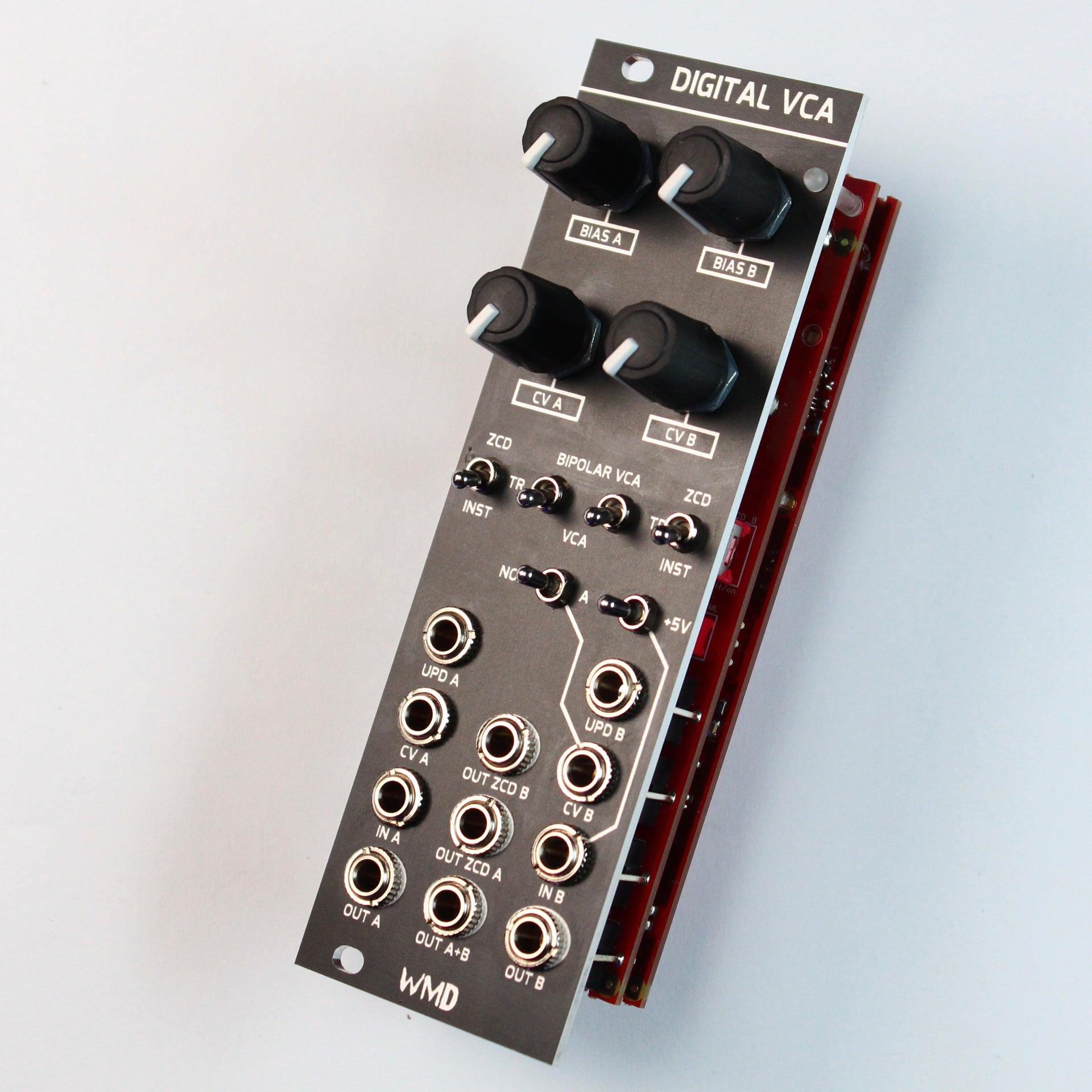 WMD - Module - Digital VCA MKIII - Dual Zero-Crossing VCA and Polarizer - WMD - eurorack - utility - vca