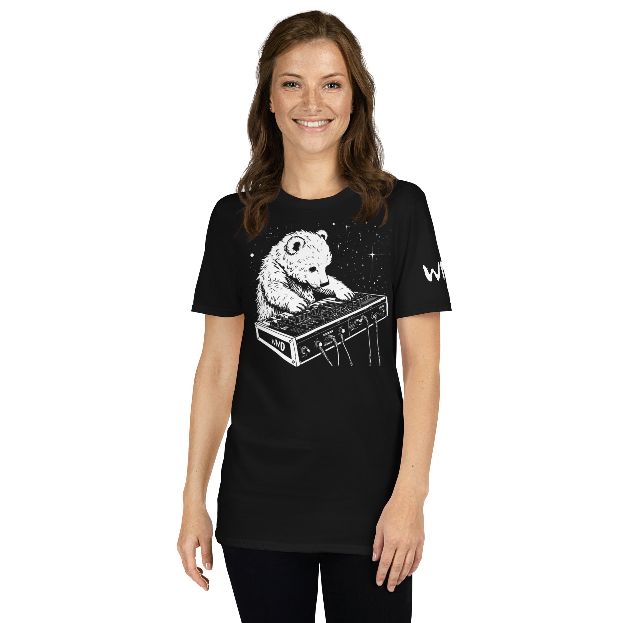 WMD - T Shirt - Jamming Polar Bear - WMD - S - -