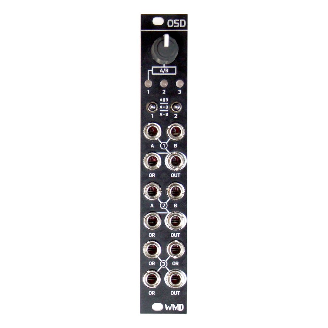 WMD - Module - OSD (OR / SUM / DIF) - WMD - eurorack - mixer - utility