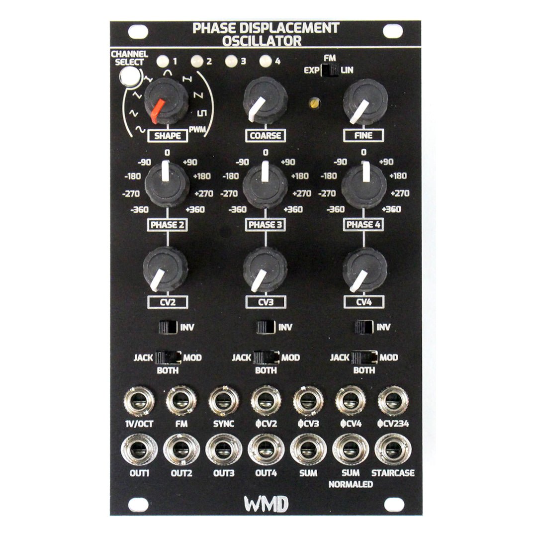 WMD - Discontinued Module - Phase Displacement Oscillator MKII (PDO MKII) - WMD - discontinued - eurorack - oscillator