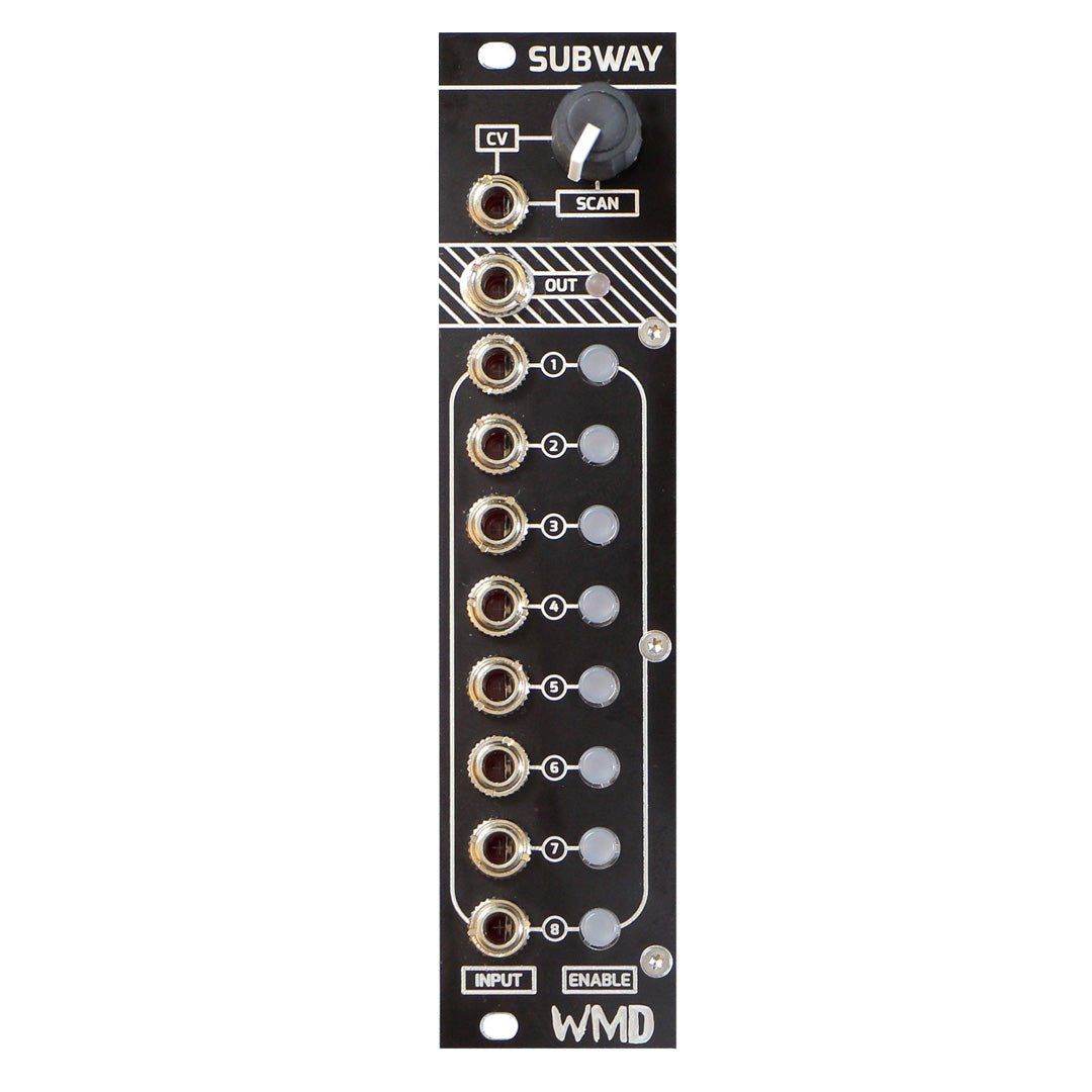 WMD - Module - Subway - WMD - crossfader - eurorack - performance