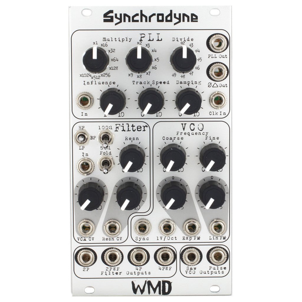 WMD - Discontinued Module - Synchrodyne - WMD - eurorack - filter - oscillator