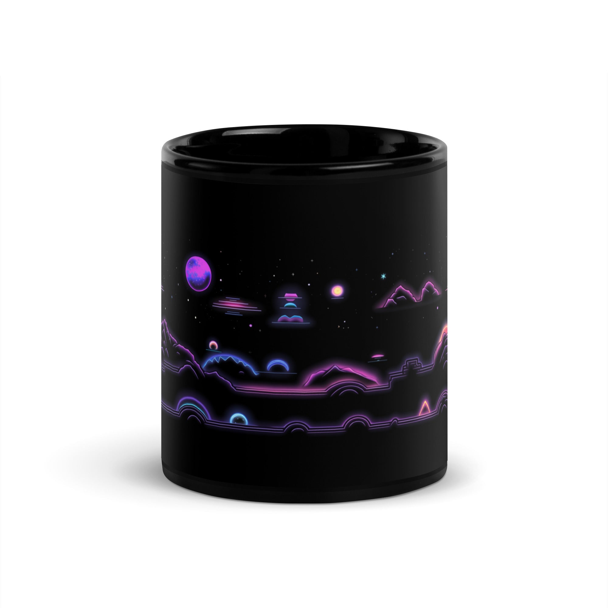 WMD - Synthwave Sidescroll Mug - WMD - - -