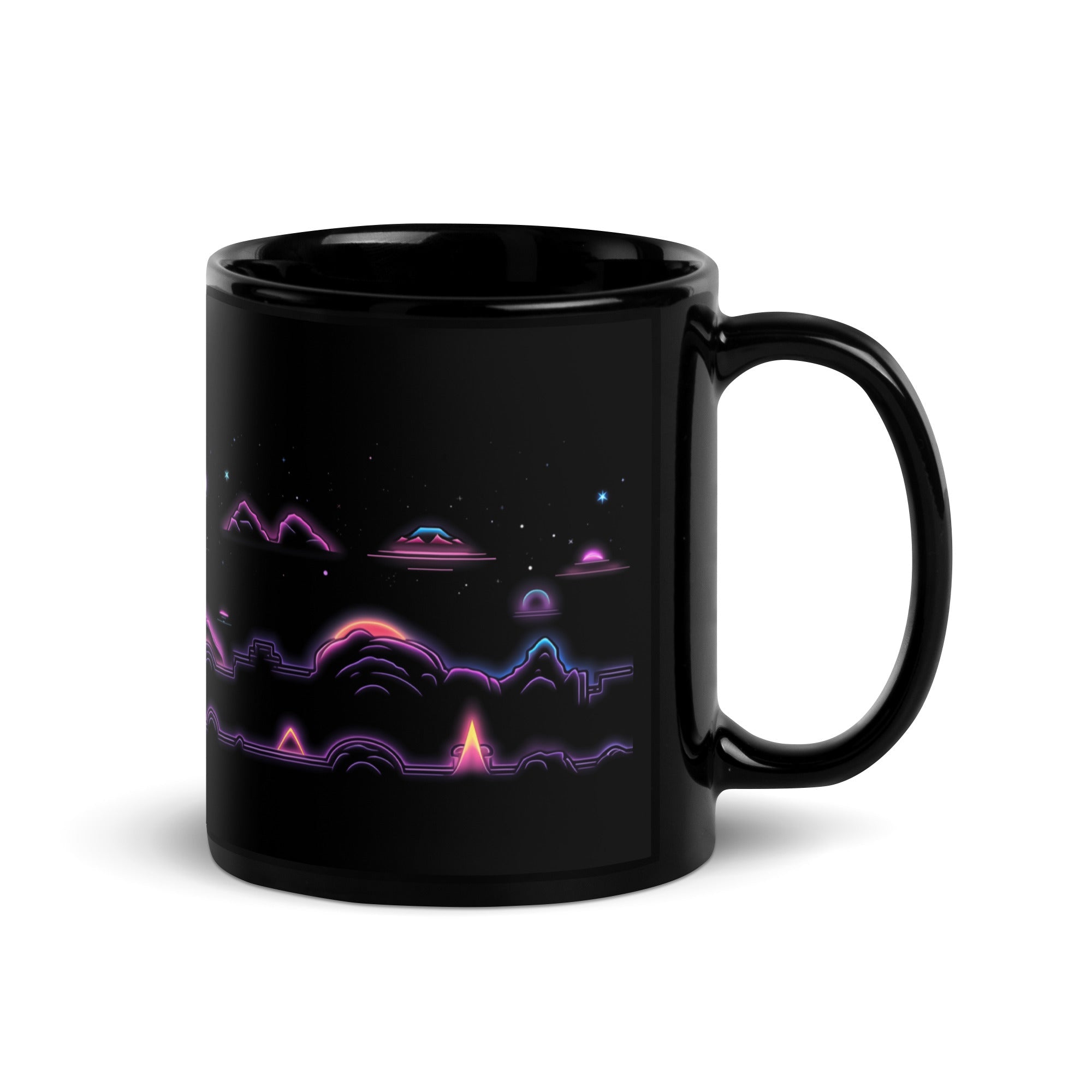 Synthwave Sidescroll Mug