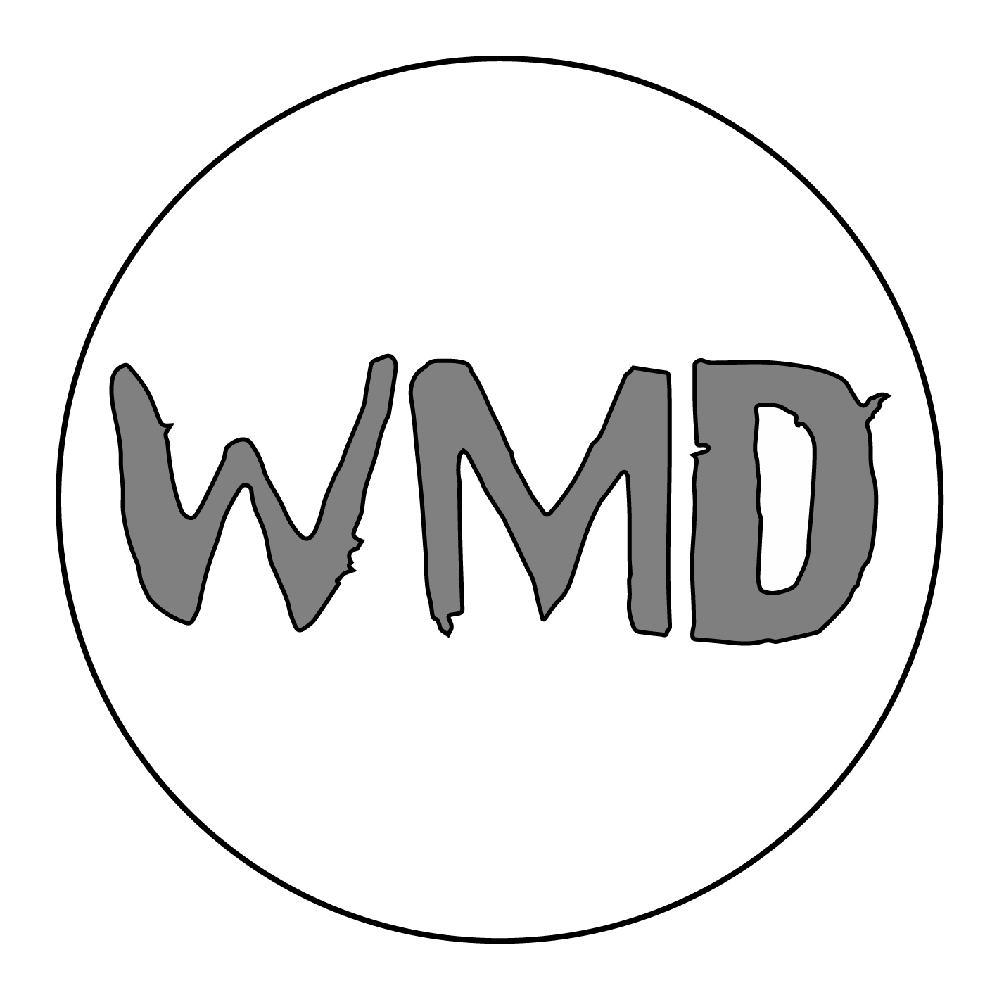 WMD - Pin - WMD Lapel Pin - WMD - Rainbow - logo - -