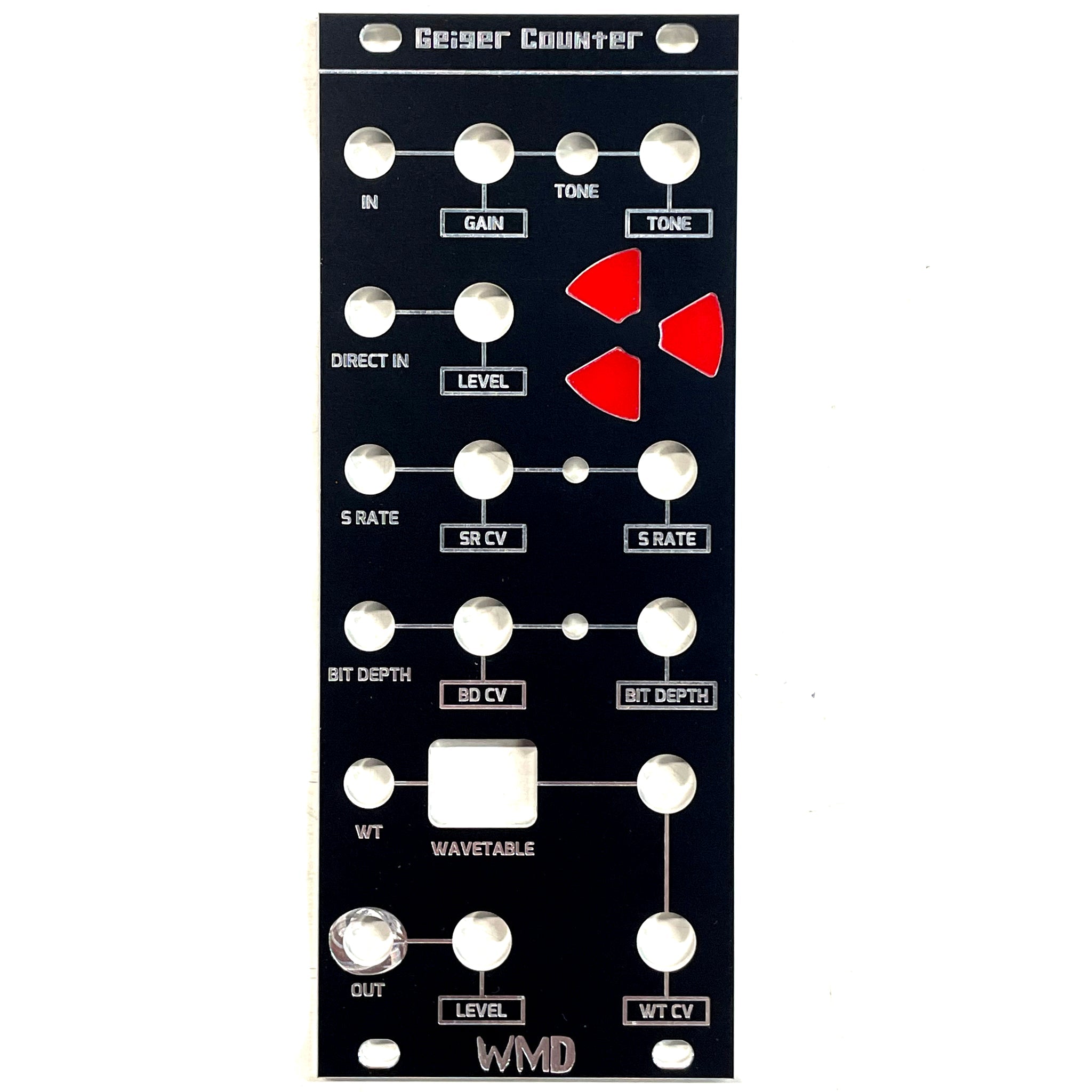 WMD - Modular Accessory - Black Panels for WMD Modules - WMD - Geiger Counter Eurorack - accessory - -