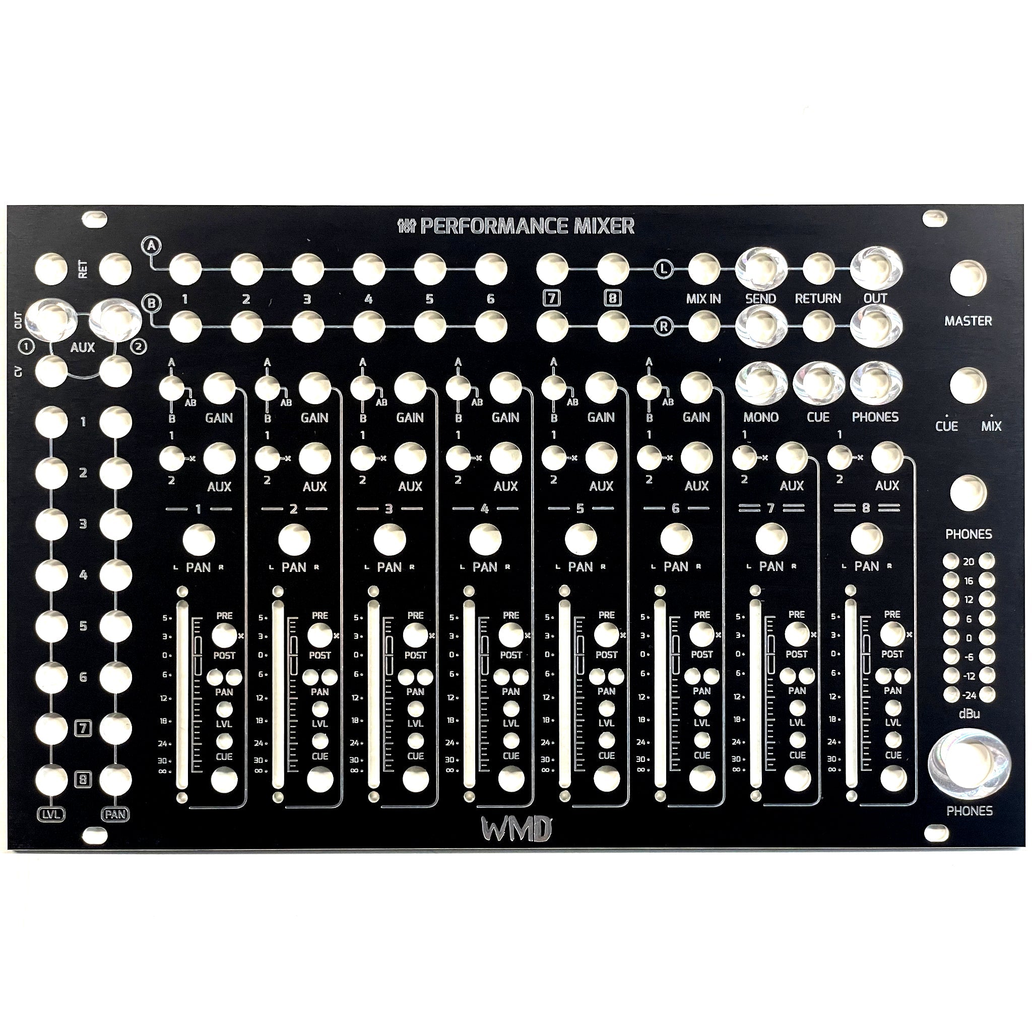 WMD - Modular Accessory - Black Panels for WMD Modules - WMD - Performance Mixer - accessory - -