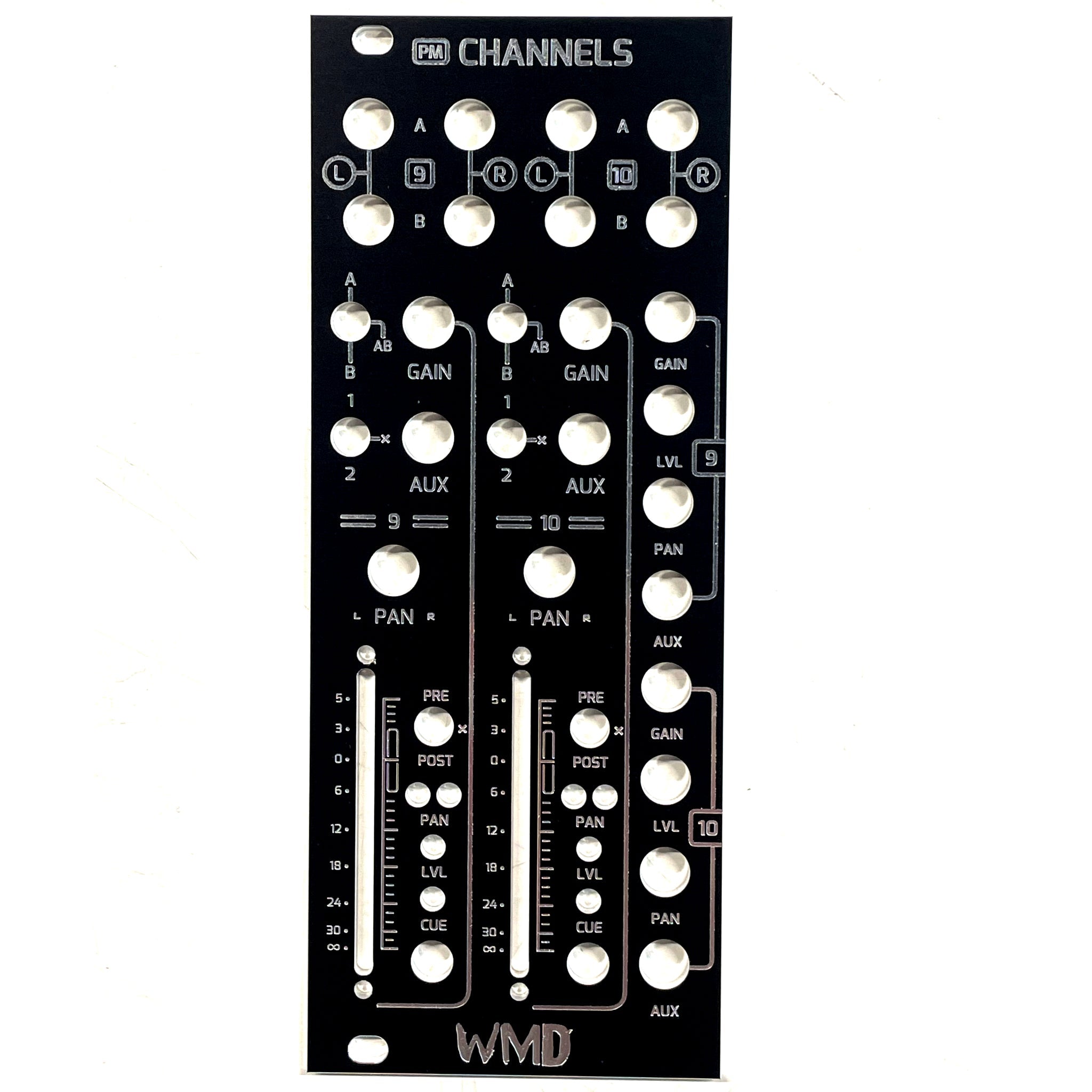 WMD - Modular Accessory - Black Panels for WMD Modules - WMD - PM Channels - accessory - -