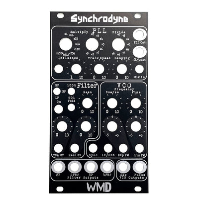 WMD - Modular Accessory - Black Panels for WMD Modules - WMD - Synchrodyne - accessory - 