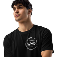 WMD - T Shirt - Circle Logo Punk Back - Black - WMD - XS - 