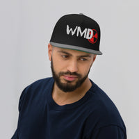 WMD - Flat Bill Hat - Geiger Counter Flat Bill Hat - WMD - Black/ Grey - 