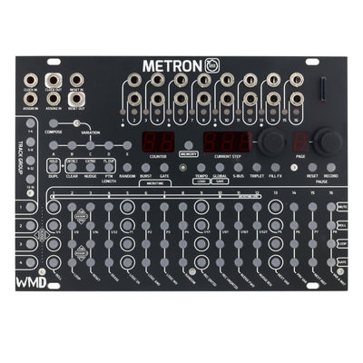 WMD - Module - Metron - WMD - eurorack - performance - sequencer