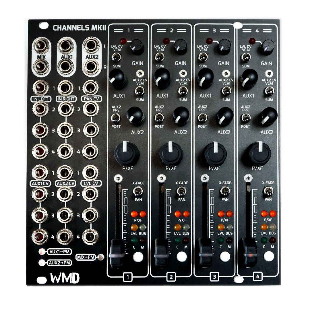 PM Channels MKII - Standalone 4-channel Mixer and Expander – WMD
