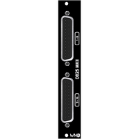 WMD - Module - PM DB25 MKII - Balanced Output Pre/Post Fader Expander - WMD - eurorack - expand - mixer