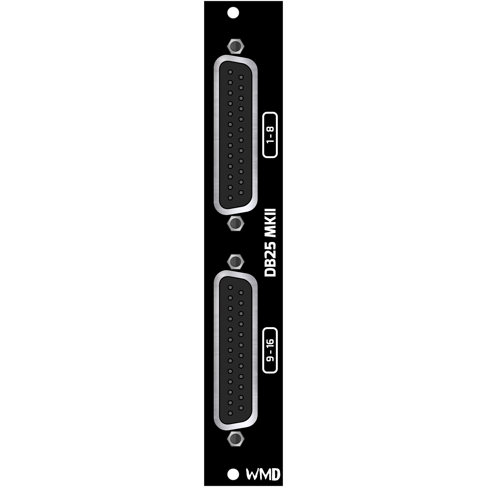 WMD - Module - PM DB25 MKII - Balanced Output Pre/Post Fader Expander - WMD - eurorack - expand - mixer