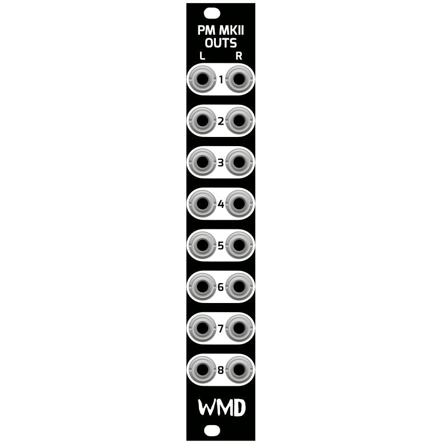 WMD - Module - PM MKII Direct Outs Expansion - 8 Stereo Channels Pre or Post - WMD - mixer - pmmkii -