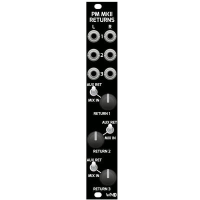 WMD - Module - PM MKII Returns - 3 Additional Aux Returns for PM MKII - WMD - mixer - pmmkii -