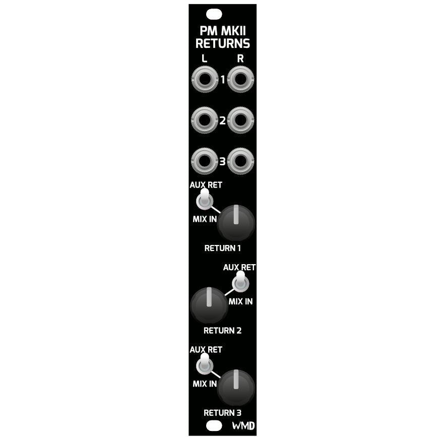 PM MKII Returns - 3 Additional Aux Returns for PM MKII