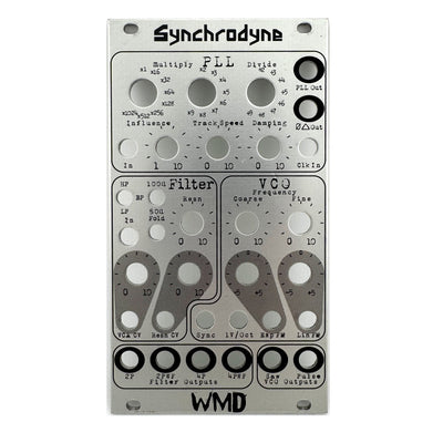 WMD - Modular Accessory - Silver Panels for WMD Modules - WMD - Synchrodyne - accessory - panels - 
