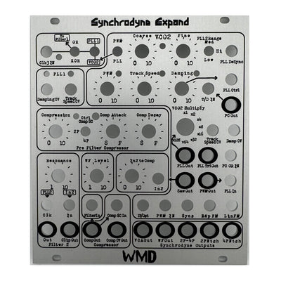 WMD - Modular Accessory - Silver Panels for WMD Modules - WMD - Synchrodyne Expand - accessory - panels - 