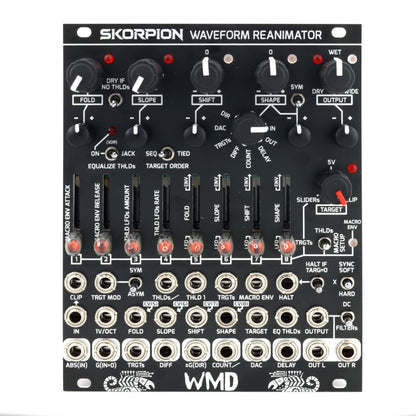 WMD - Module - Skorpion - Waveform Reanimator - WMD - Black - eurorack - wavefolder - 