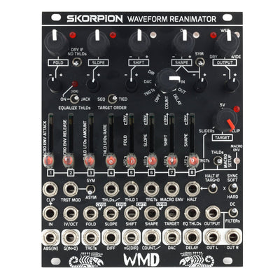 WMD - Module - Skorpion - Waveform Reanimator - WMD - Black - eurorack - wavefolder - 