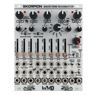 WMD - Module - Skorpion - Waveform Reanimator - WMD - Silver - eurorack - wavefolder - 