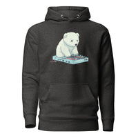 WMD - Hoodie - Learning to Patch Polarbear Hoodie - WMD - White - Hoodie - -