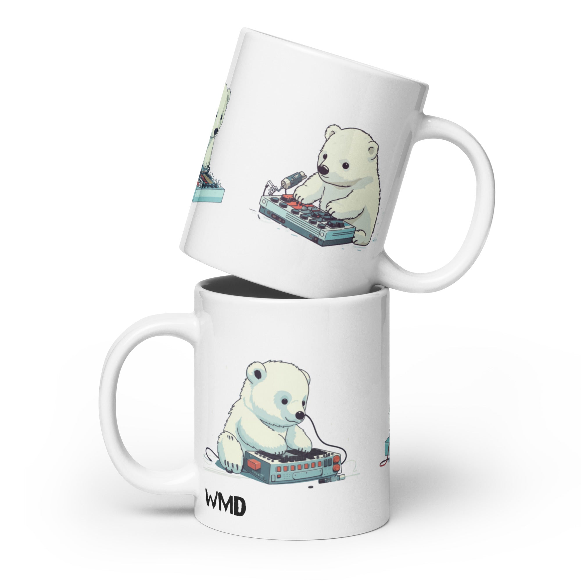 WMD - Mug - Learning to Patch Polarbears Mug - WMD - 20 oz - -