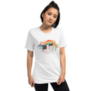 WMD - T Shirt - Patch Colorfully T-Shirt - WMD - Solid White Triblend - -