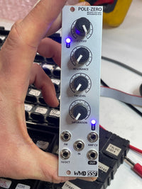 WMD - Discontinued Module - Pole Zero LP Filter - WMD - New with Purple LEDs - discontinued - eurorack - filter